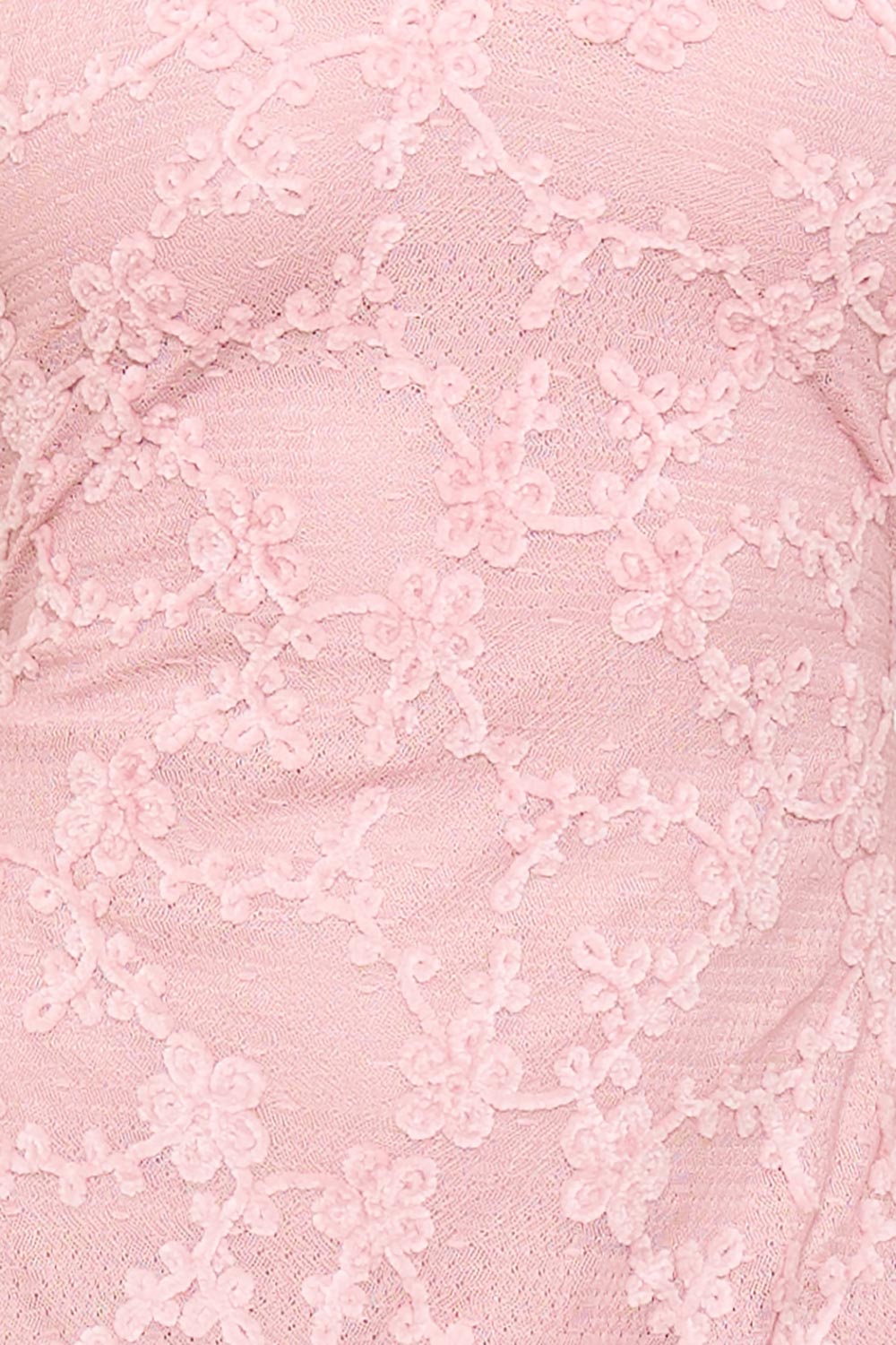 SD2238SP - FLEUR FAUX FUR TAPE FLARE MINI DRESS - Image 20