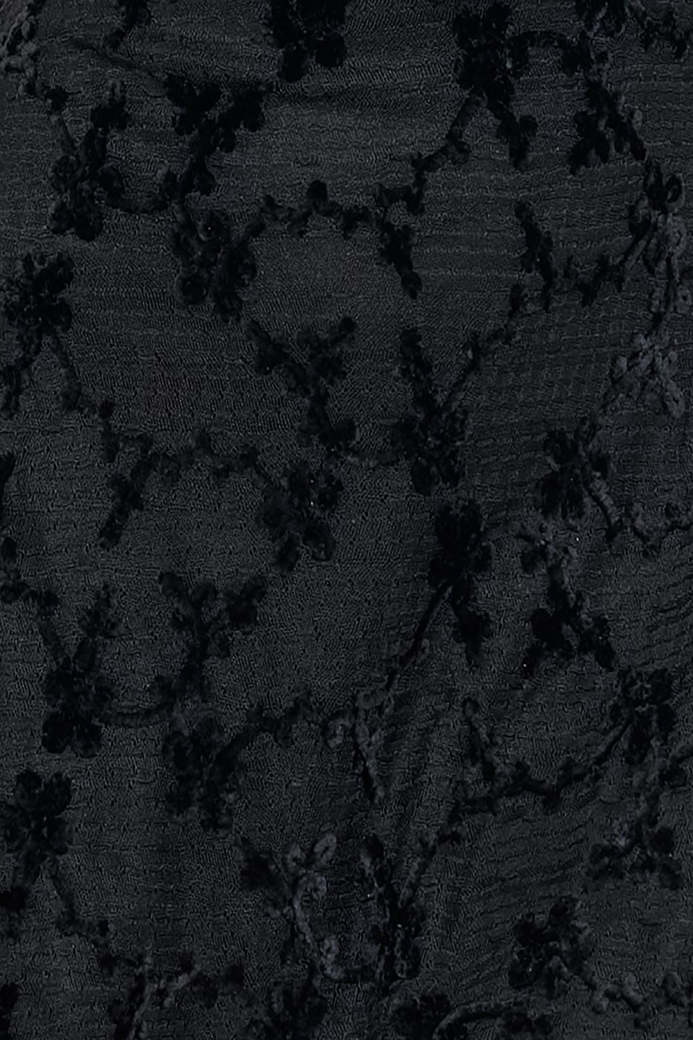 SD2238SP - FLEUR FAUX FUR TAPE FLARE MINI DRESS - Image 12