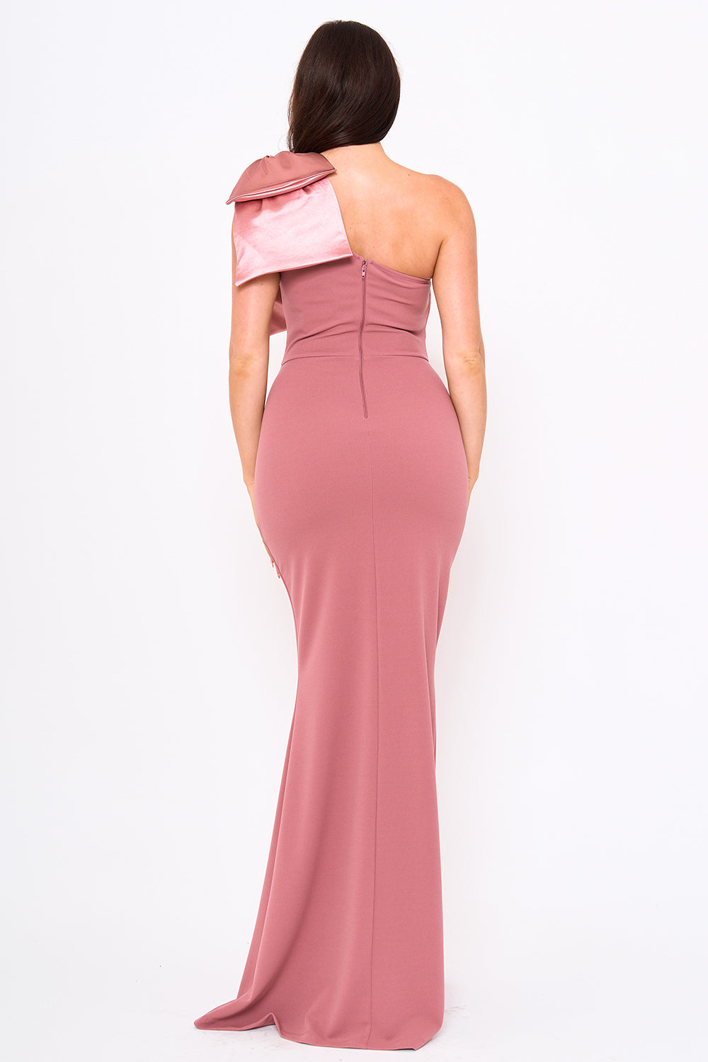 SDM1817JP - TECHNO CREPE AND SATIN MAXI DRESS - Image 20
